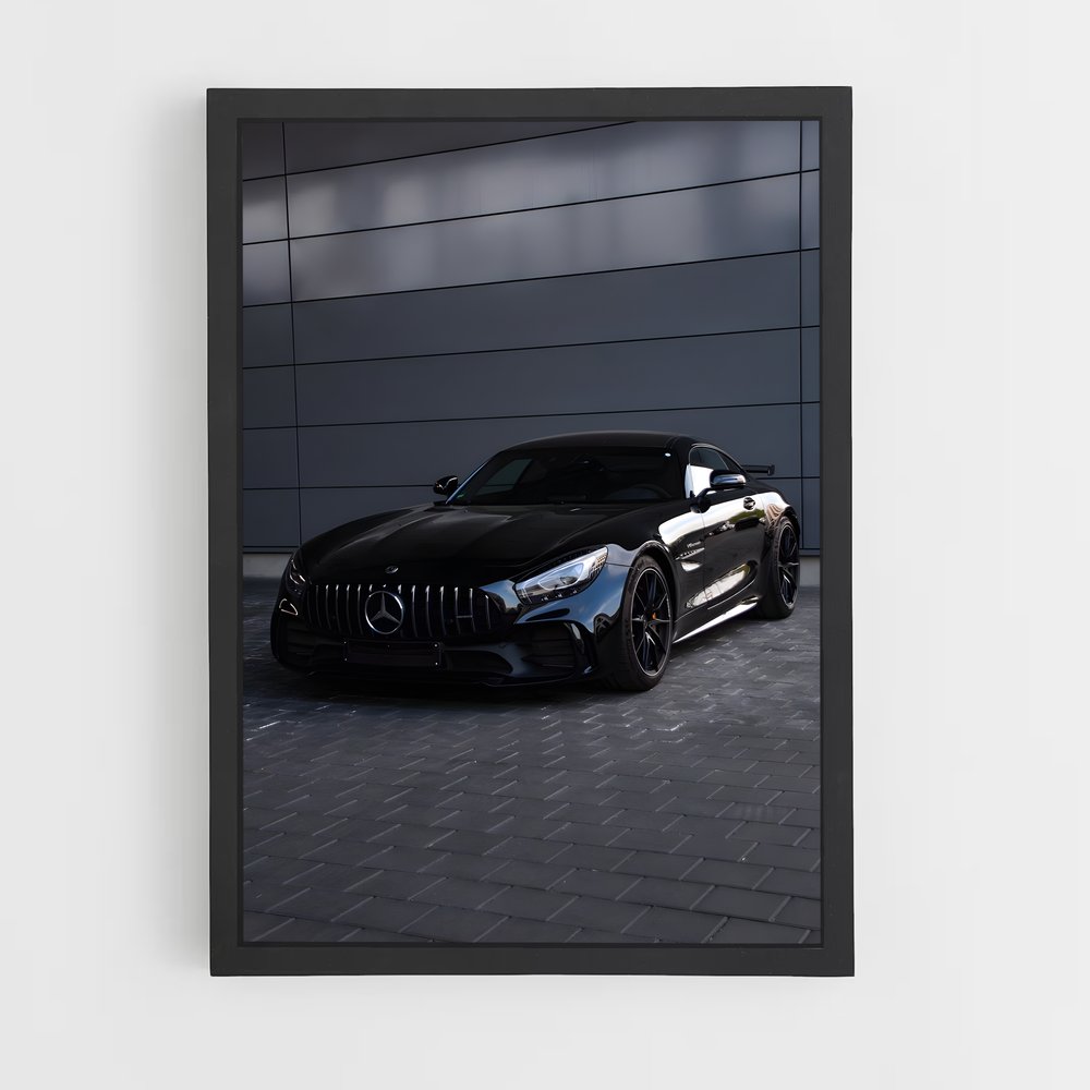 Poster puissant Amg gt – affiche Mercedes (vue 2)